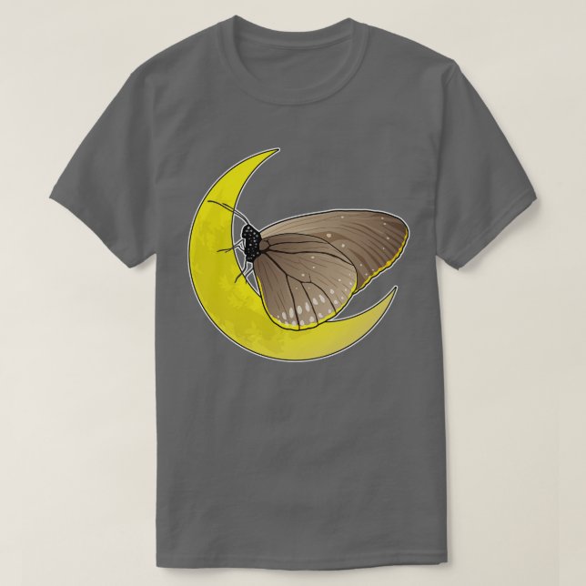Butterfly Moon  T-Shirt (Design Front)