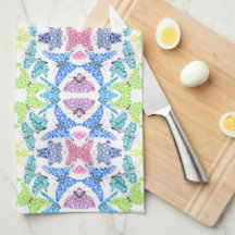 Butterfly Mosaic Kitchen Towels