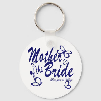 Butterfly/Mother of the Bride Key Ring