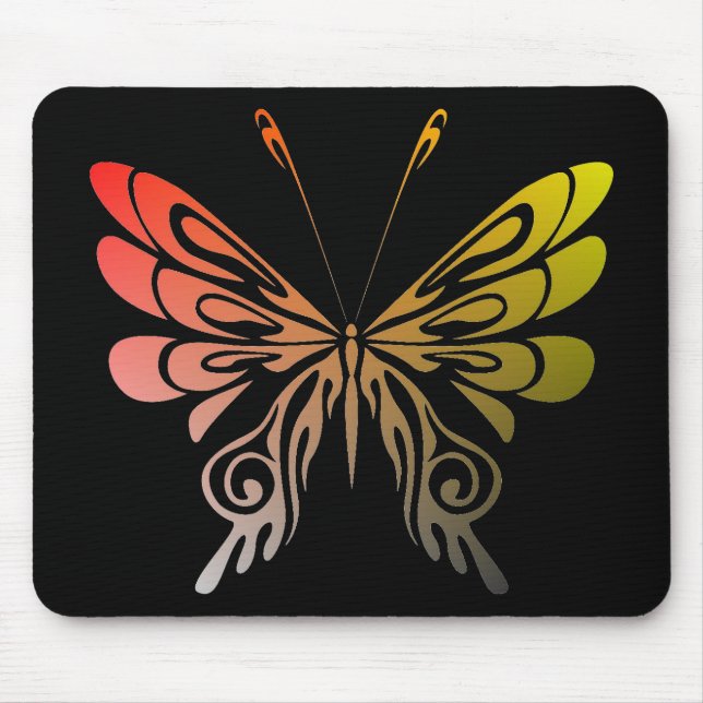 Butterfly Mouse Pad (Front)