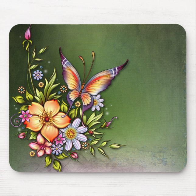 Butterfly Mousepad (Front)
