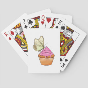 Butterfly Muffin Playing Cards