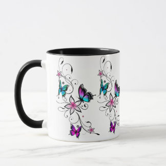 butterfly mug