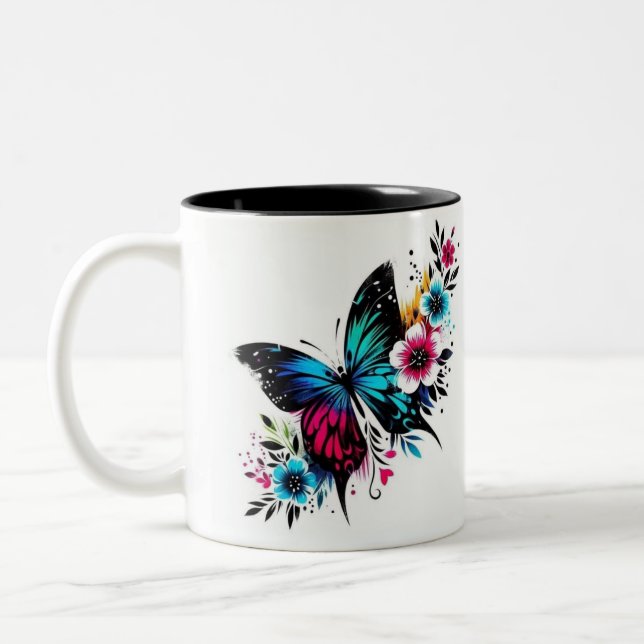 Butterfly mug (Left)