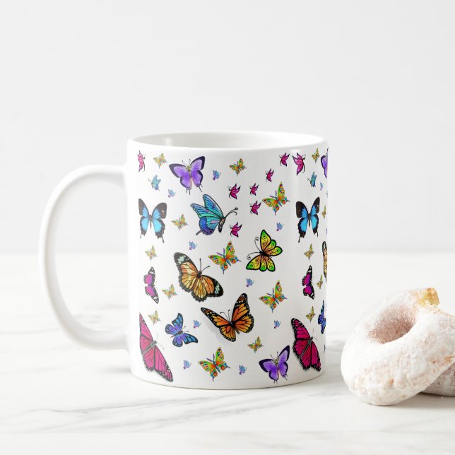 Butterfly Mug (With Donut)