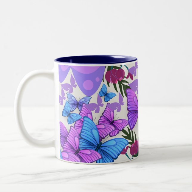 Butterfly Mug -Inspire Every Sip with Elegance (Left)