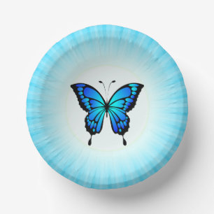 Butterfly Multicolored Designs-20286 Paper Plate