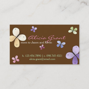 Butterfly Mummy Card