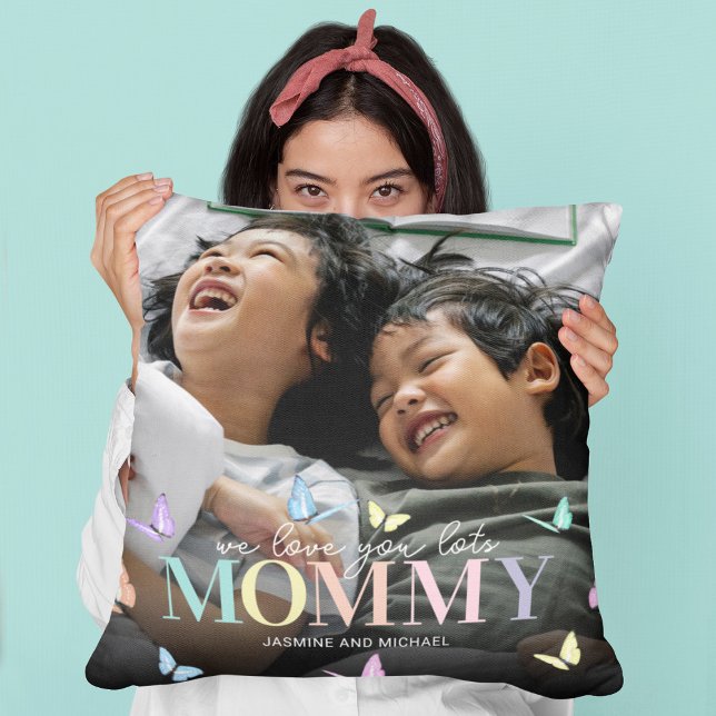 Butterfly Mummy Photo Cushion (Creator Uploaded)