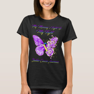 Butterfly My Mummy’s Fight Is My Fight Bladder T-Shirt