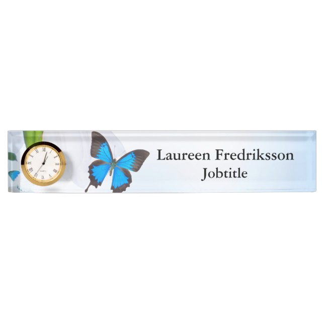 Butterfly Nameplate (Front)