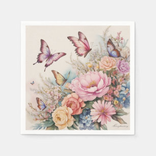 Butterfly  napkin