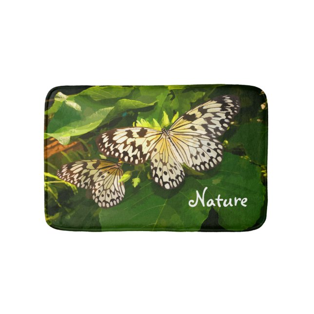 Butterfly Nature Bath Mats (Front)