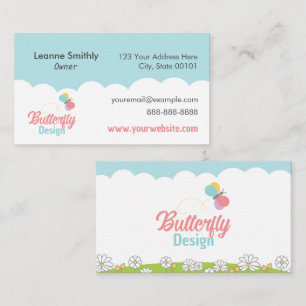 Butterfly Nature Business Card