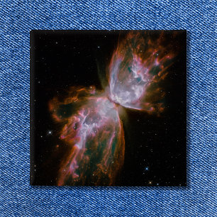 Butterfly Nebula Button