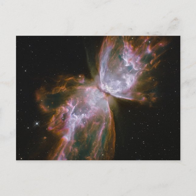 Butterfly Nebula NGC 6302 Postcard (Front)
