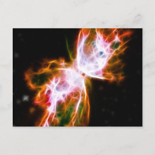 Butterfly Nebula Postcard