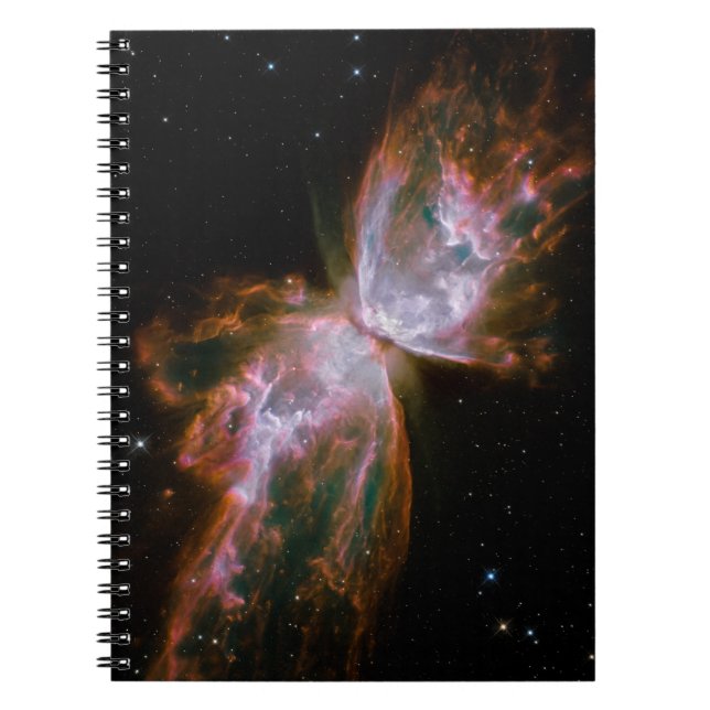 Butterfly Nebula Spiral Notebook (Front)