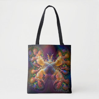 Butterfly nebula tote bag