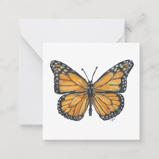 Butterfly Note Card (Front)
