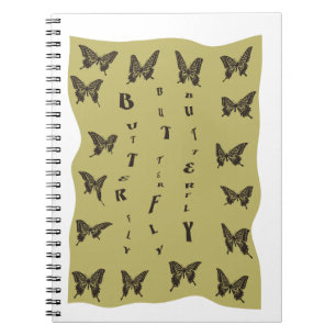 Butterfly notebook