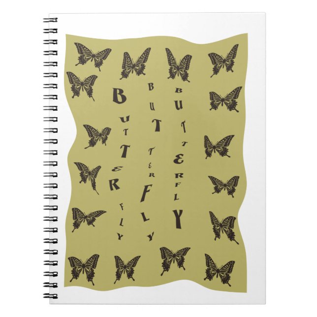 Butterfly  notebook (Front)