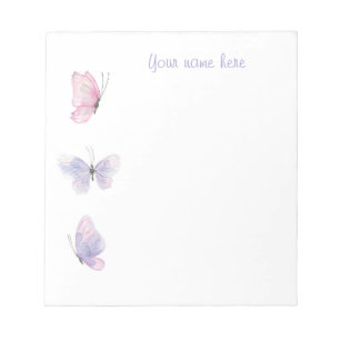 Butterfly notepad