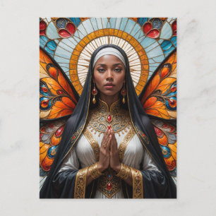 Butterfly Nun Postcard
