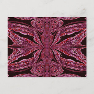 Butterfly of Red Postcard