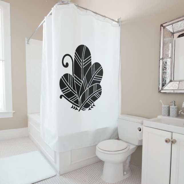 Butterfly of the Hawk Shower Curtain (In Situ)