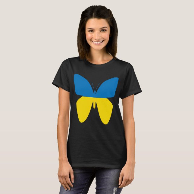 Butterfly of Ukraine T-Shirt (Front Full)