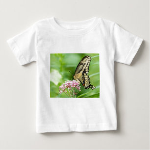 Butterfly On A Flower Baby T-Shirt