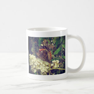 Butterfly on Butterfly Bush Coffee Mug
