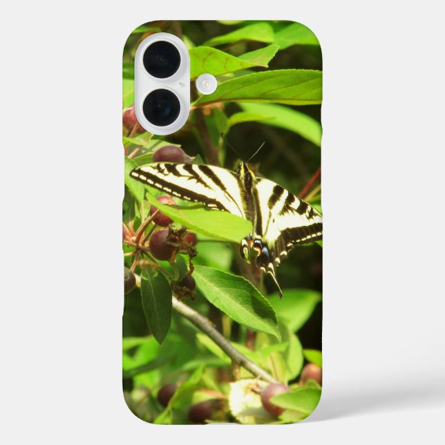 Butterfly on Crabapple Case-Mate iPhone Case (Back)