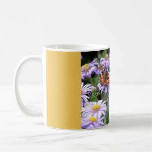 Butterfly On Flowers Mug