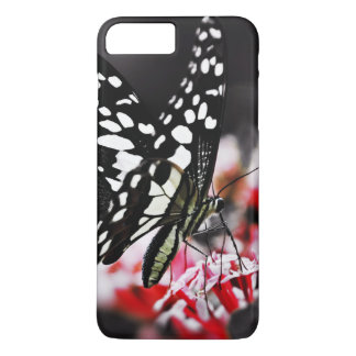 Butterfly on Red Flower Case-Mate iPhone Case