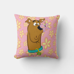 Butterfly On Scooby-Doo's Nose Cushion