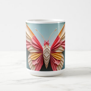 Butterfly Origami Coffee Mug