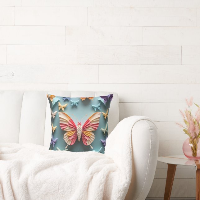 Butterfly Origami Cushion (Couch)