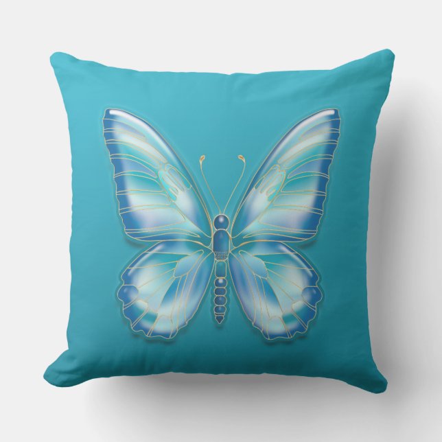 Butterfly Outdoor Cushion (Front)