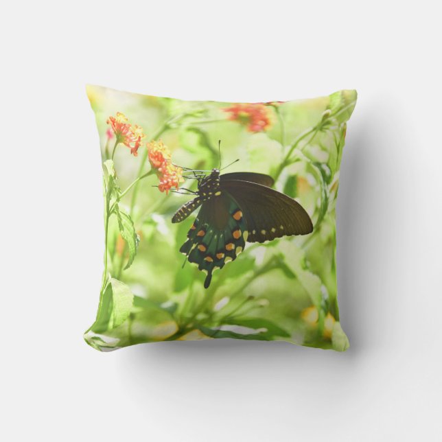 Butterfly outdoor throwpillow (Front)