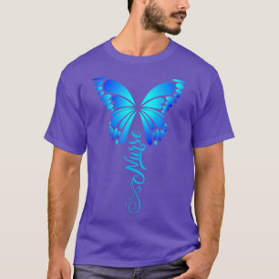 Butterfly Paediatrics Nurse Phlebotomy Paediatrici T-Shirt
