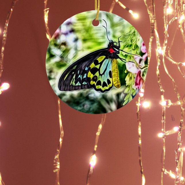 Butterfly Painting Ceramic Tree Decoration (Creator Uploaded)