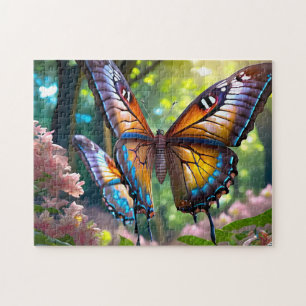 Butterfly Park 3 Easy Brain Art Puzzle Photo Puzzl