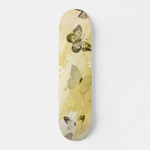 Butterfly Pattern 10 Skateboard