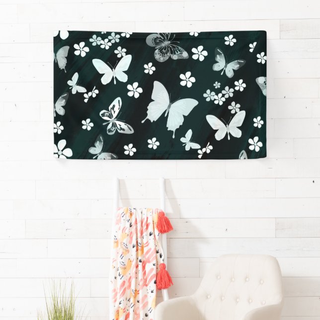 Butterfly Pattern 14 Banner (Insitu)