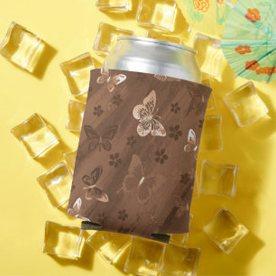Butterfly Pattern 15 Can Cooler