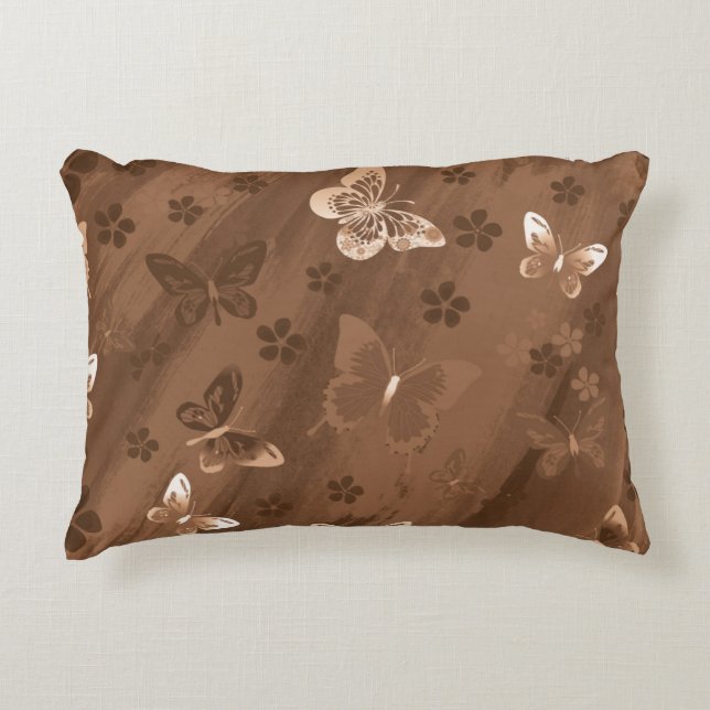 Butterfly Pattern 15 Decorative Cushion (Front)
