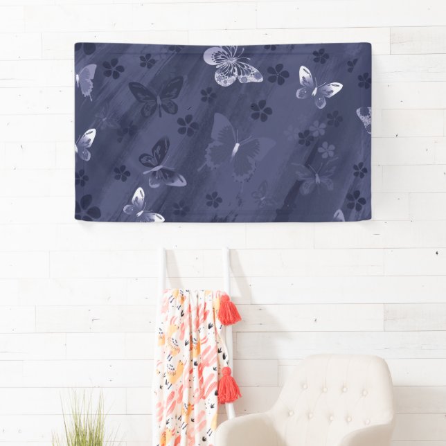 Butterfly Pattern 17 Banner (Insitu)