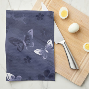 Butterfly Pattern 17 Tea Towel